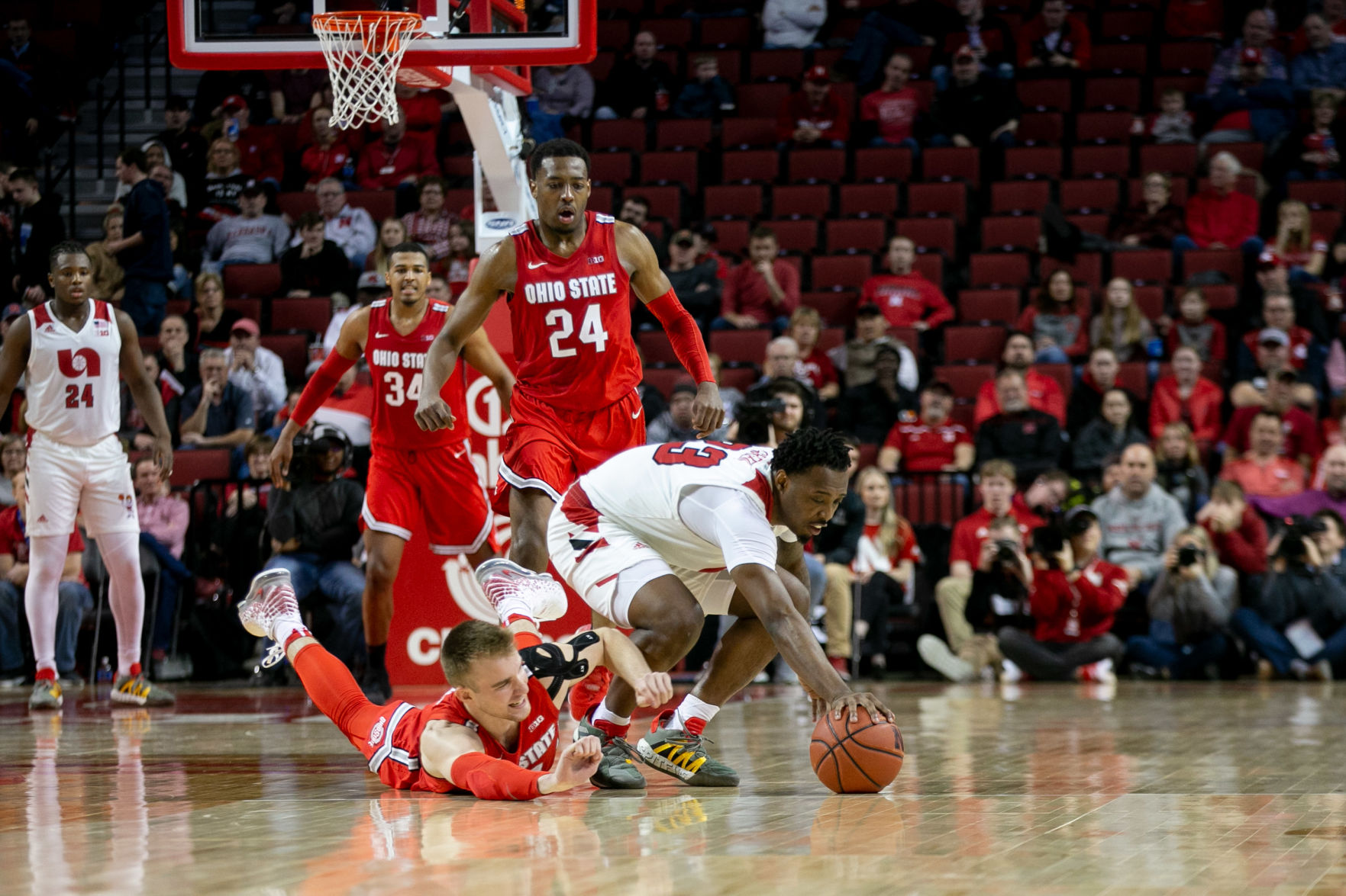 Nebraska Basketball vs. Ohio State Photo No. 5